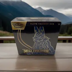 Pokemon TCG: MEGA EVOLUTION ETB Mega Lucario ex Factory Sealed Box / Brand New!! - Image 3