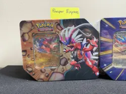 -LOT OF 2-POKEMON TCG: KORAIDON ZACIAN EX- SLASHING LEGENDS TIN- 5packs each tin - Image 3