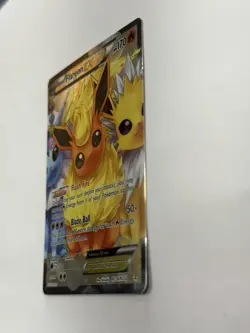 Pokemon TCG Flareon Ex RC28/RC32 Full Art Holo Generations Radiant Collection LP - Image 2