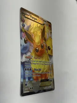 Pokemon TCG Flareon Ex RC28/RC32 Full Art Holo Generations Radiant Collection LP - Image 3