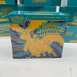 Lot of (13) Pokemon TCG Mega Evolution Ascended Heroes Elite Trainer Boxes NEW - Image 2
