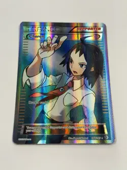 Pokemon TCG Cheren 148/149 Full Art Trainer Ultra Rare Crossed Boundaries LP - Image 4