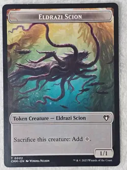 MTG Eldrazi Scion Graveborn #2 38 Double-Sided Token Commander Masters T NM - Image 2
