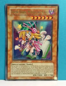 Toon Dark Magician Girl JUMP-EN010 Shonen Promo Ultra Rare YuGiOh - Image 1