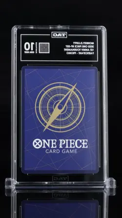 2023 ONE PIECE PROMO #P-037 MONKEY.D.LUFFY 1ST ANNIVERSARY TOURNAMENT TAG 10 - Image 2