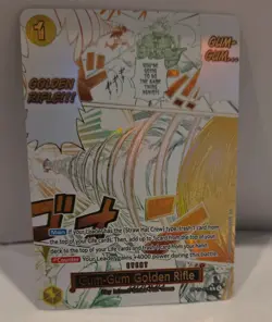 Gum-Gum Golden Rifle (Alternate Art) OP15-116 Adventure on Kami's Island Foil - Image 1