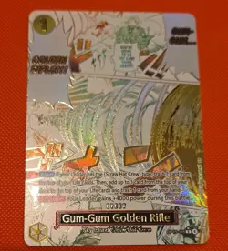 Gum-Gum Golden Rifle (Alternate Art) OP15-116 Adventure on Kami's Island Foil - Image 3