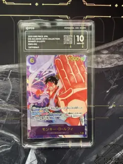 One Piece 2025 Monkey D Luffy EB02-061 Alternat Art Japanese PCG 10 GEM-MT JE21 - Image 1