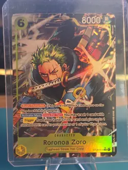 Bandai Roronoa Zoro Rush ST29-014 One Piece CCG 8000 Power - Image 1