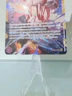 ENEL OP15-118 SEC ALTERNATE ART One Piece TCG Adventure on Kami’s Island MINT - Image 4