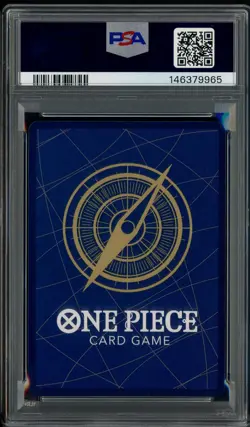 2025 One Piece OP13 Japanese #119 Portgas D. Ace Manga Alternate Art PSA 10 - Image 2