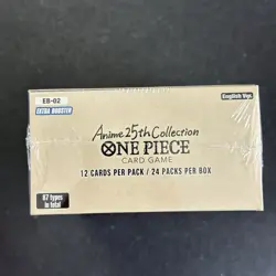 #6 One Piece TCG EB-02 English Anime 25th Collection Booster Box SEALED - Image 3
