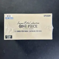 #6 One Piece TCG EB-02 English Anime 25th Collection Booster Box SEALED - Image 5