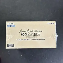 #8 One Piece TCG EB-02 English Anime 25th Collection Booster Box SEALED - Image 2