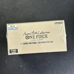 #8 One Piece TCG EB-02 English Anime 25th Collection Booster Box SEALED - Image 4