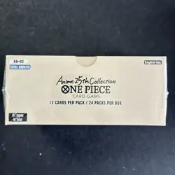 #8 One Piece TCG EB-02 English Anime 25th Collection Booster Box SEALED - Image 5