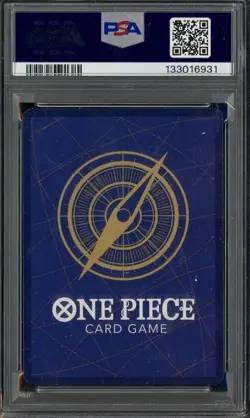 2024 One Piece PRB01 EN Holofoil #055 Gum-Gum Giant Gavel PSA 9 MINT - Image 2