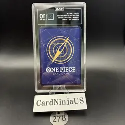 TAG GEM MINT 10 Brook OP01-022 (Promo) 25th Anniversary Edition ONE PIECE 278 - Image 2