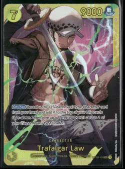 Trafalgar Law (119) OP10-119 - One Piece TCG Royal Blood SEC - Image 1