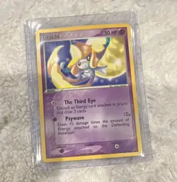 Pokemon Jirachi 50 HP Nintendo Promo 021 Regular Basic 2004 Pokemon TCG Card - Image 1