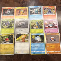 Lot Of 12 Various Yuka Morii Pokemon Cards English Japanese Chinese - Image 1