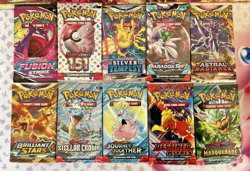 Pokemon TCG Lot 4,000+ Cards | 10 Sealed Boosters, 6 Tins, GX/EX, Vintage & Holo - Image 2