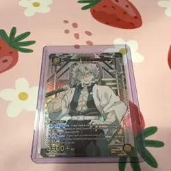 Sanemi Shinazugawa UE06BT/KMP2-006 Demon Slayer Action Card Holo 3500+ BP - Image 2