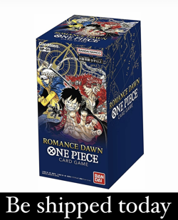 One Piece Card Game Romance Dawn BANDAI OP-01 Booster Box New from Japan - Image 1