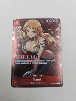 Nami (Tournament Pack Vol. 3) [Winner] ST01-007 One Piece Promotion Cards Foil - Image 1