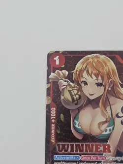 Nami (Tournament Pack Vol. 3) [Winner] ST01-007 One Piece Promotion Cards Foil - Image 5