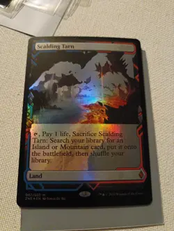 MTG Scalding Tarn Foil Zendikar Rising Expeditions Card - Image 1
