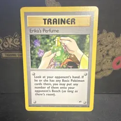 Pokemon TCG Erika's Perfume Gloom Oddish Weepinbell 4 Card Lot English - Image 2