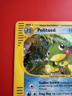 Politoed H23/H32 Holo Skyridge Rare Pokemon Card w/ Swirl🌀Pristine Holo/MP Cond - Image 2