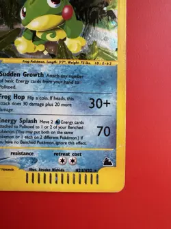 Politoed H23/H32 Holo Skyridge Rare Pokemon Card w/ Swirl🌀Pristine Holo/MP Cond - Image 4