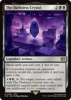 The Darkness Crystal 0096 ~ Rare MTG Final Fantasy Mint - Image 1