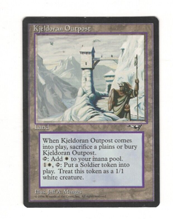 MtG - Kjeldoran Outpost - Alliances - x1 card - LP - Image 1