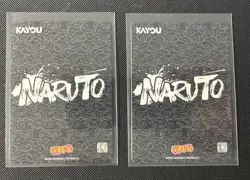 Naruto Sasuke SP Kayou Card Lot Stained Glass Rare NRSA01 SP-001/002 L5 - Image 2