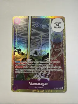 One Piece Card Game Mamaragan OP15-078 Event Holo English Standard - Image 1