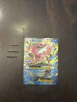 Pokemon TCG M Gyarados EX 115/122 Full Art Shiny Breakpoint Holo Card - Image 1