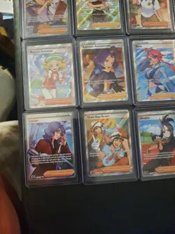 12 Card Trainers Skyla Melony Eri Acerola Zinnia's Resolve Bianca Pokemon NM - Image 5