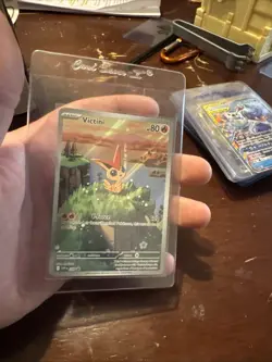 Pokemon TCG Victini Black Star Promo Card 208 Near Mint Condition - Image 1