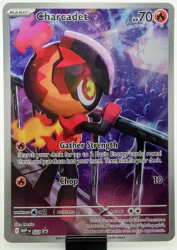 Pokemon ME: Mega Evolution Promo Charcadet Card Promo MEP 022 Nm - Image 1
