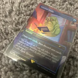 MTG Careful Study RAINBOW FOIL Secret Lair Ghostbusters 1768 NM - Image 3