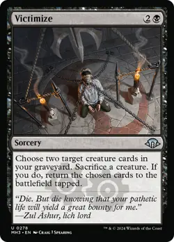MTG Victimize [Modern Horizons 3] Near Mint Magic - Image 1