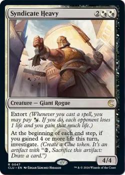 MTG Syndicate Heavy [Ravnica: Clue Edition] Near Mint Magic - Image 1