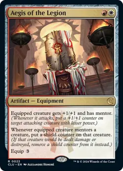 MTG Aegis of the Legion [Ravnica: Clue Edition] Near Mint Magic - Image 1