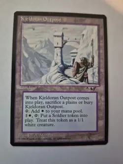 1x Kjeldoran Outpost - Alliances - Near Mint - MTG NM x1 - Image 1