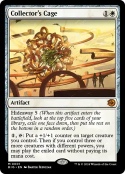 MTG Collector's Cage [Outlaws of Thunder Junction: The Big Score] Near Mint Magi - Image 1