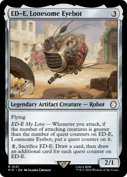 MTG ED-E, Lonesome Eyebot [Fallout] Near Mint Magic - Image 1