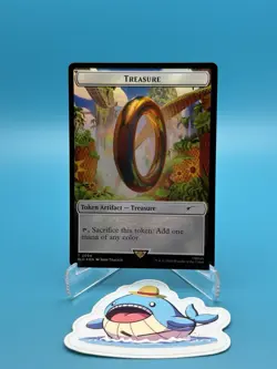 MTG Secret Lair - Sonic: Chasing Adventure - Treasure Token - 2090 Foil - NM - Image 1